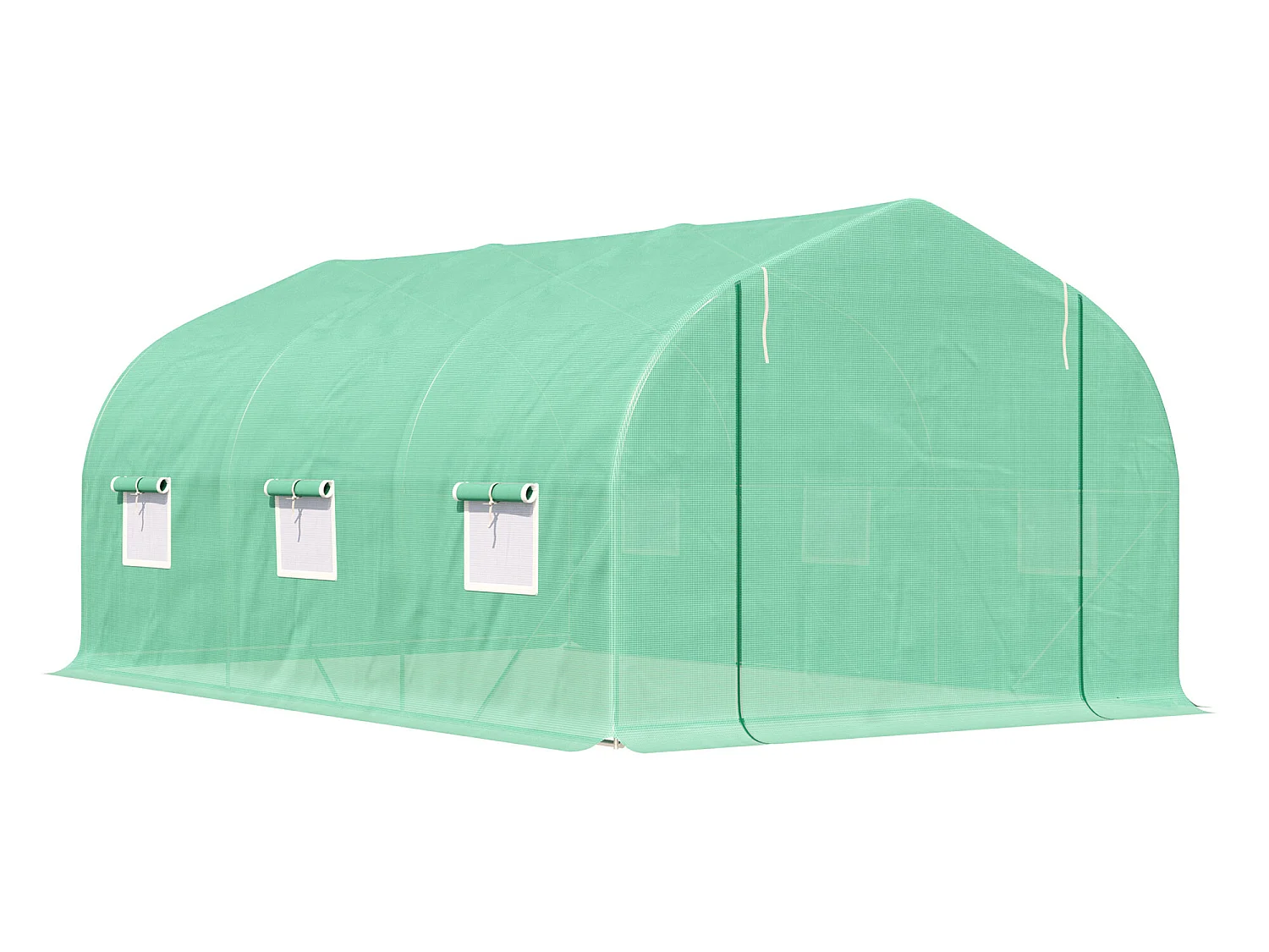 Invernadero verde 450x300x205 cm Outsunny