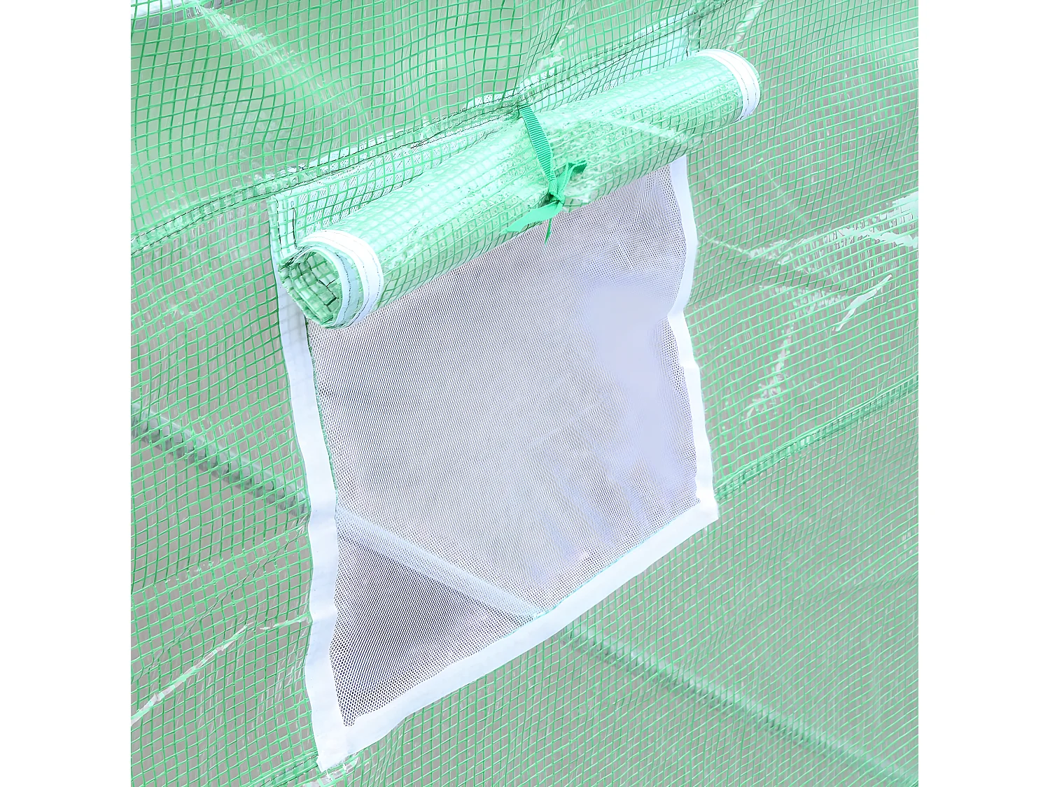 Invernadero verde 450x300x205 cm Outsunny