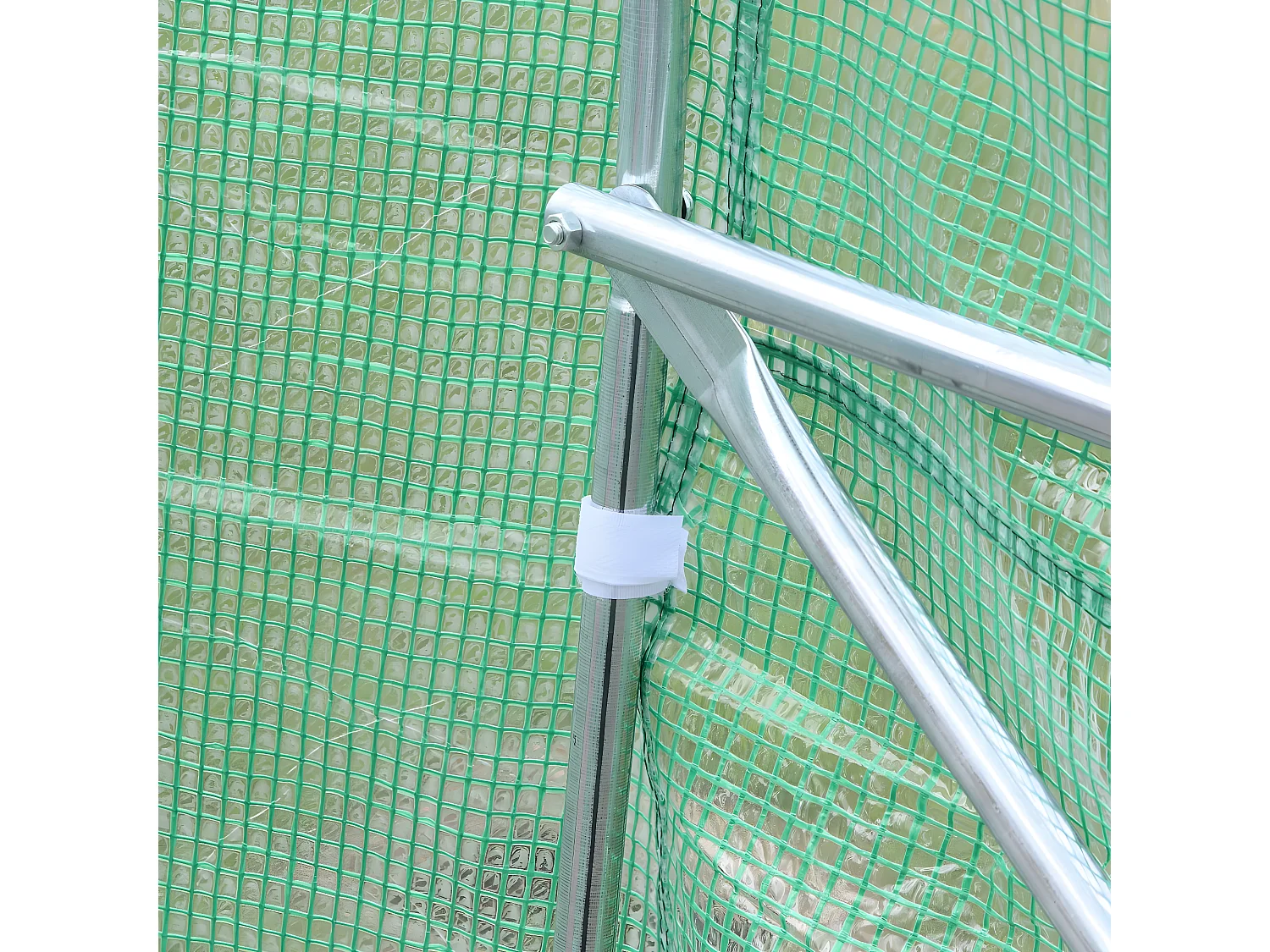 Invernadero verde 450x300x205 cm Outsunny