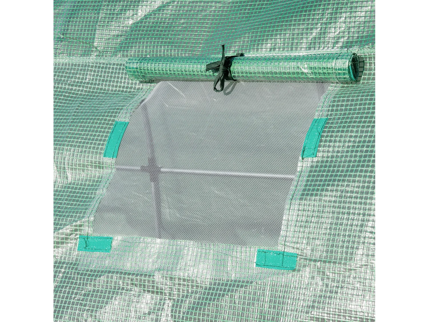 Cubierta de invernadero verde 300x200x200 cm Outsunny