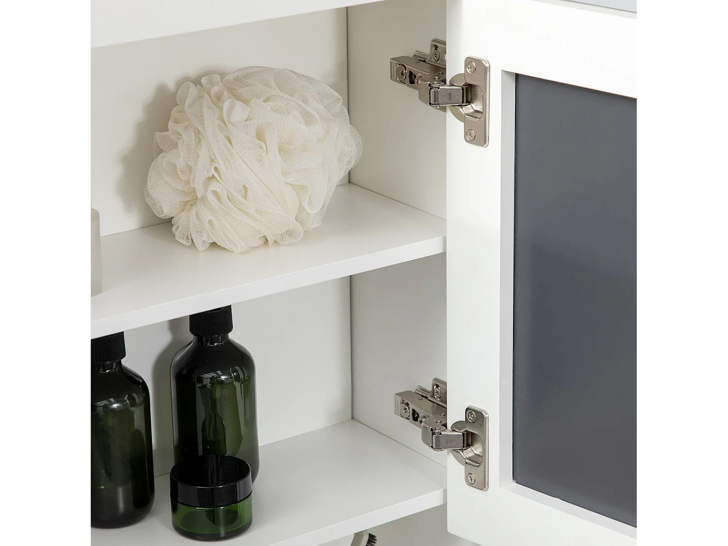 Armario de pared blanco 80x20x65 cm HOMCOM