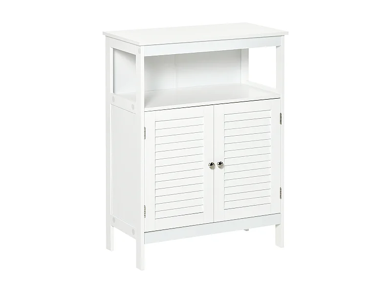 Armario de baño white 60x30x81,6 cm kleankin