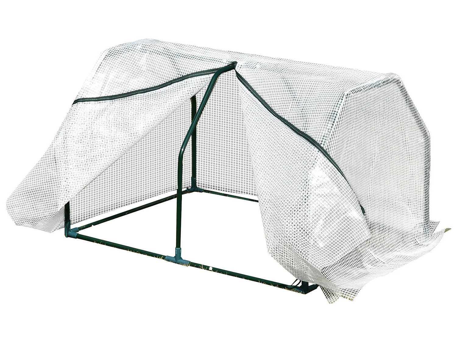 Invernadero de terraza blanco 99x71x60 cm Outsunny