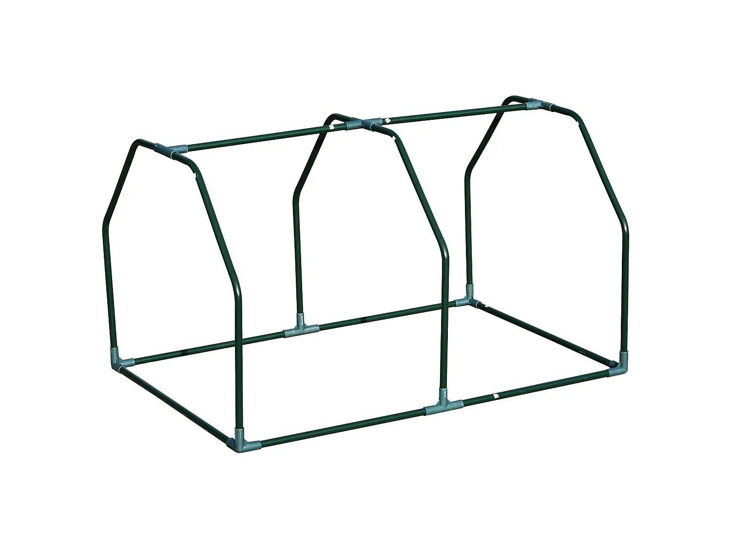 Invernadero de terraza blanco 99x71x60 cm Outsunny