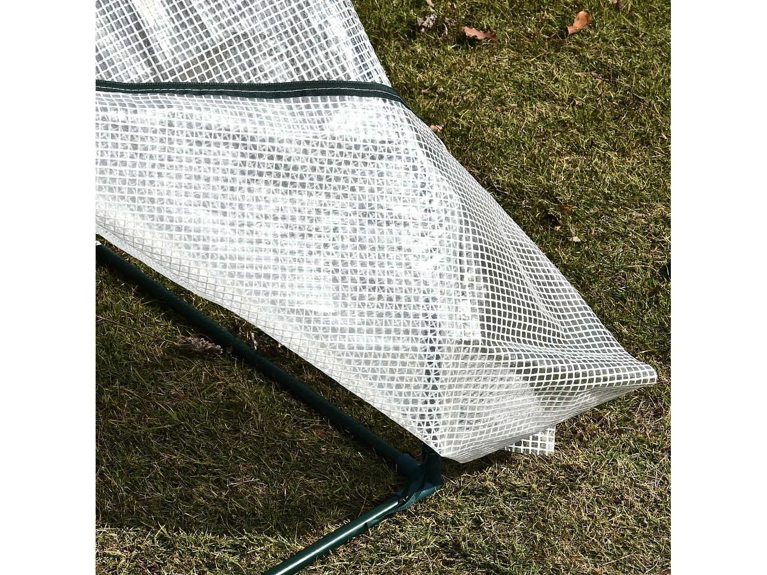 Invernadero de terraza blanco 99x71x60 cm Outsunny