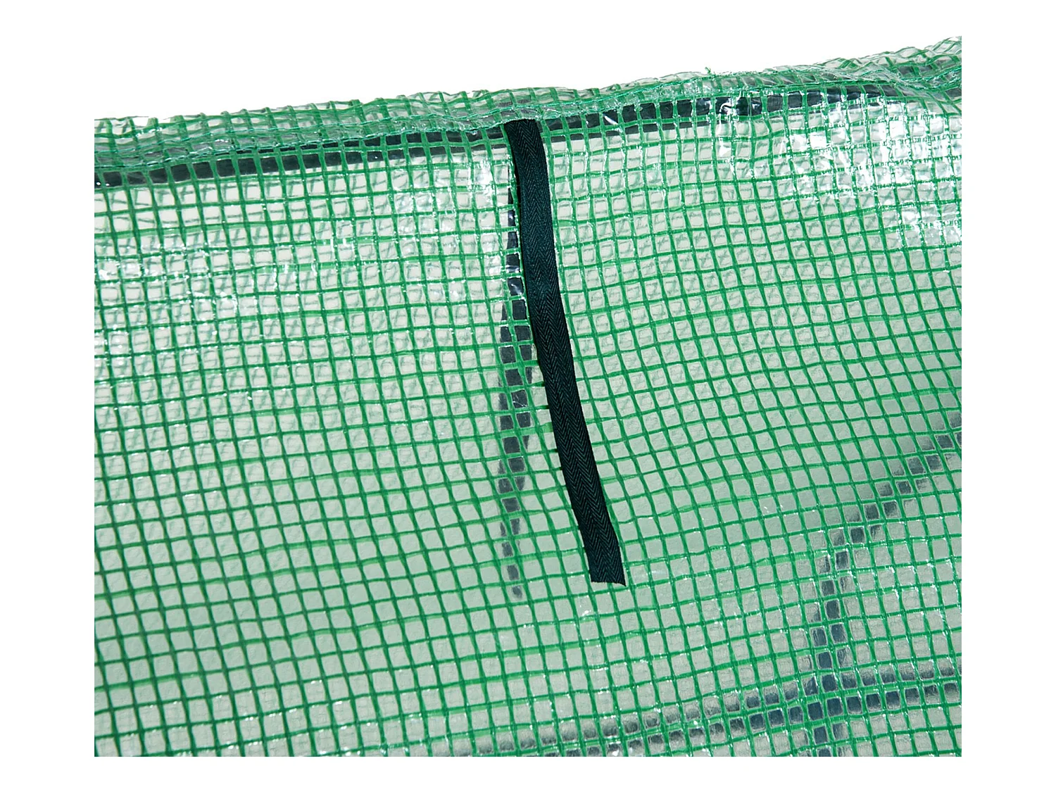 Invernadero de jardín verde 270x90x90 cm Outsunny