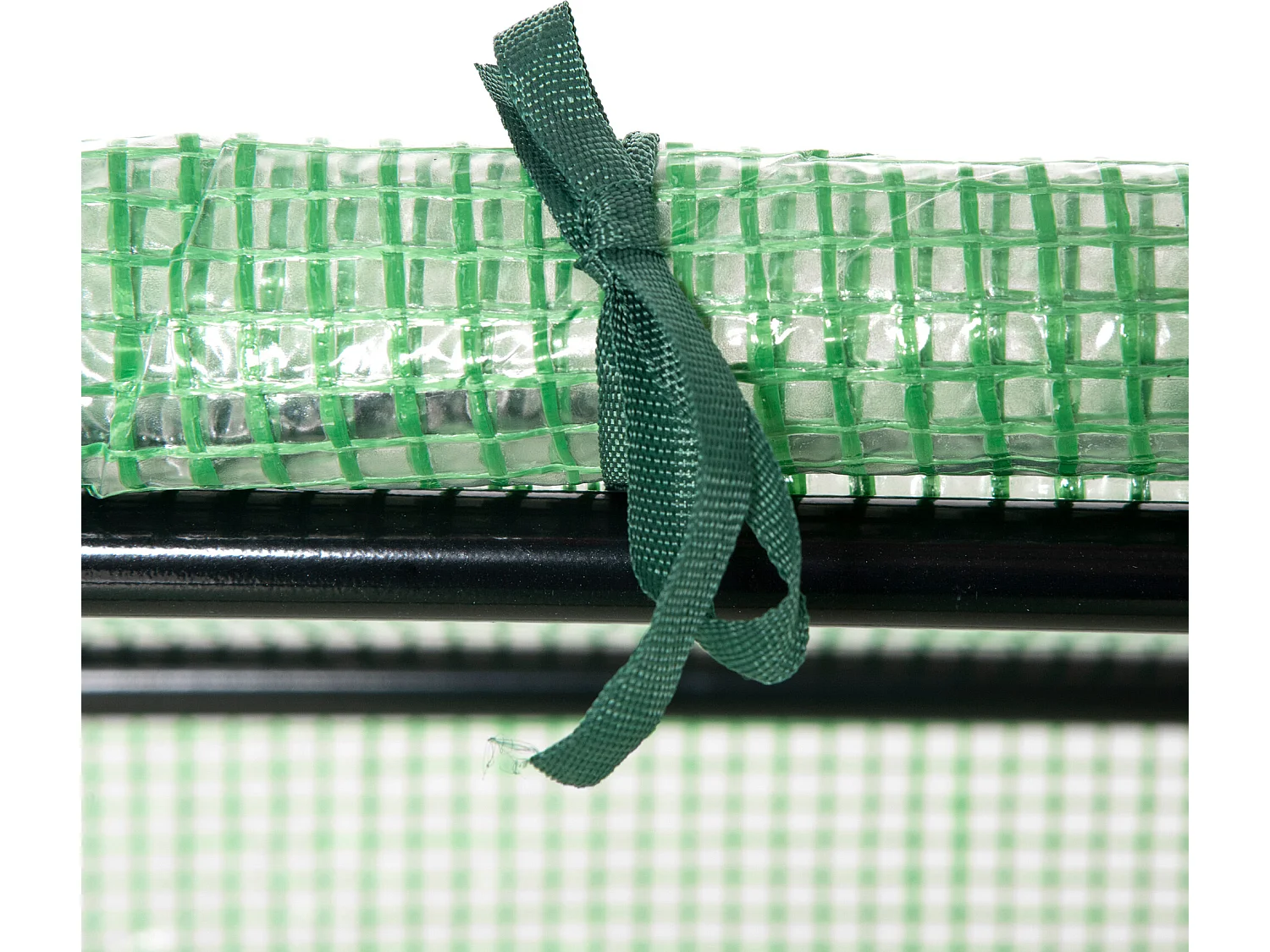 Invernadero de terraza verde oscuro 120x60x60 cm Outsunny