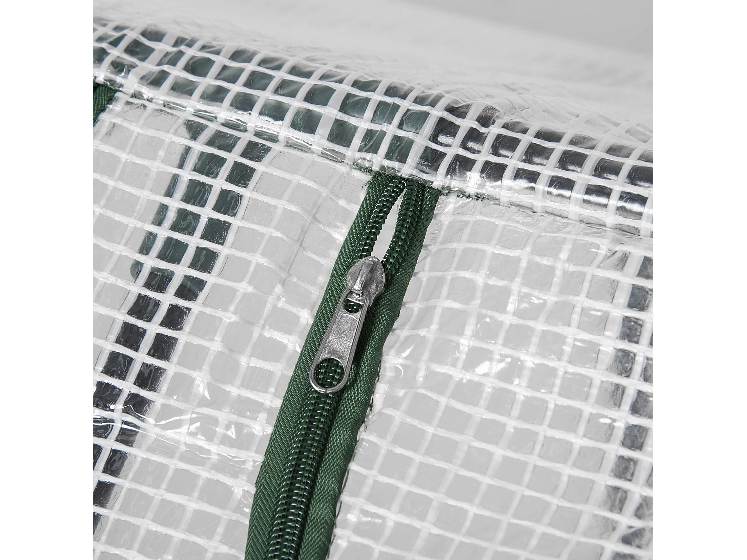 Invernadero de terraza blanco 120x60x60 cm Outsunny