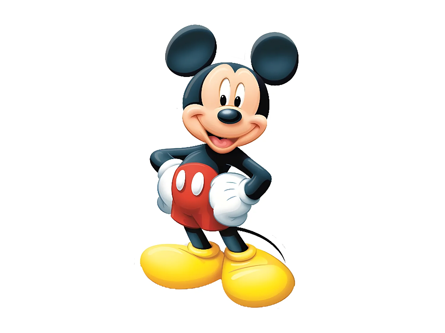 Parure De Couette 140 X 200 "mickey Mouse 1" Microfibre / 100% Polyester