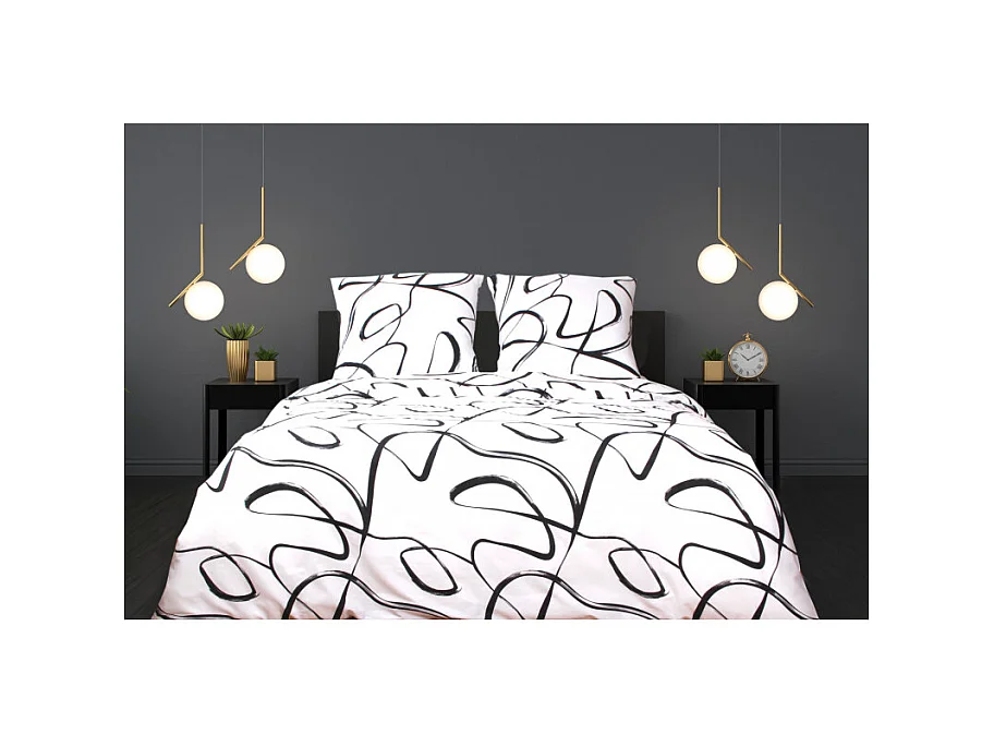 Parure de couette Irregular - 100% Coton / 57 Fils/cm²
