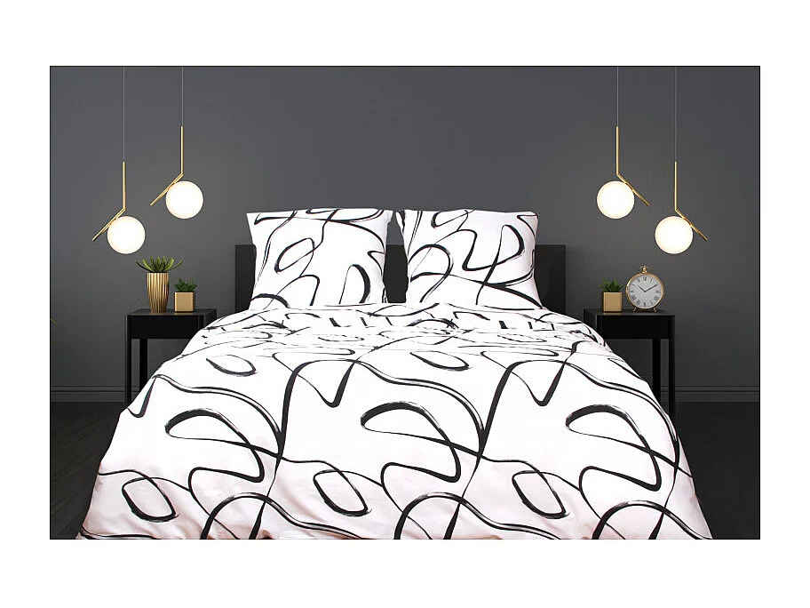 Parure de couette Irregular - 100% Coton / 57 Fils/cm²