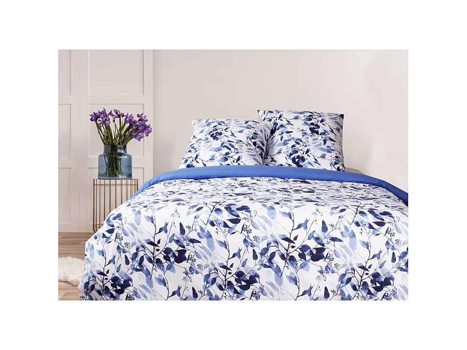 Parure de couette Leaves - 100% Coton / 57 Fils/cm²