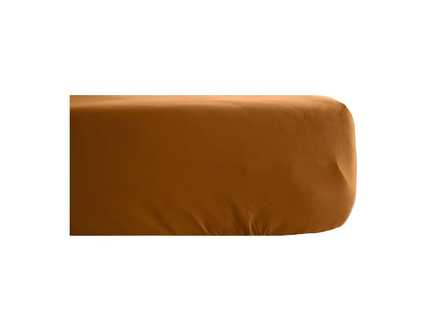 Drap housse Palace pur coton teint lavé 63 fils/cm² Vent du sud