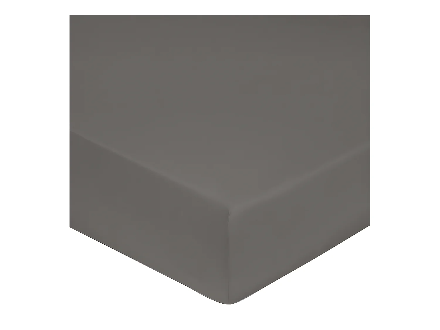 Drap housse 100% "Satin de coton Peigné" / 80 fils /cm²