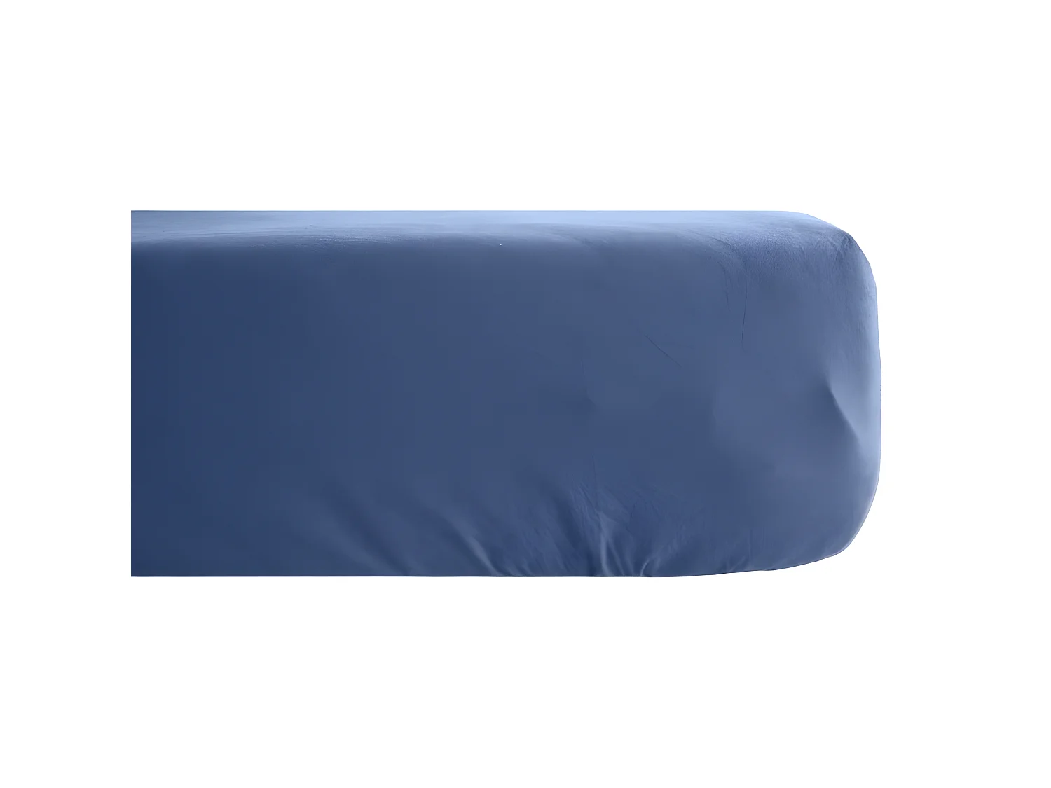 Drap housse Palace pur coton teint lavé 63 fils/cm² Vent du sud