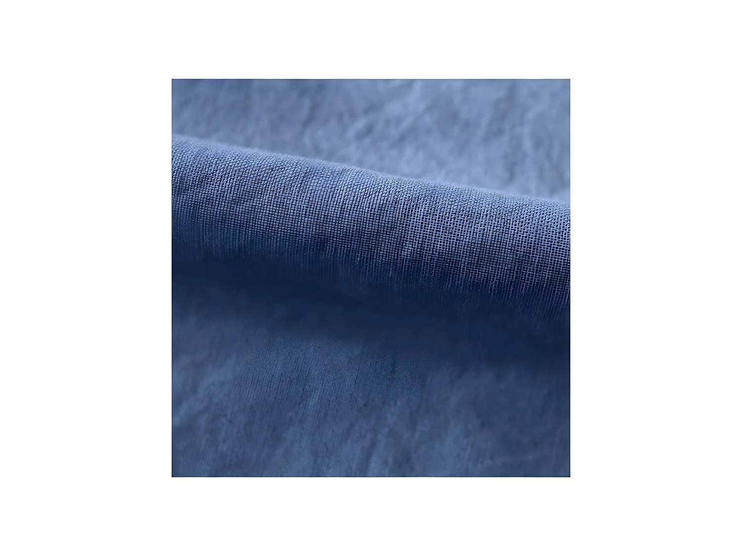 Drap housse Palace pur coton teint lavé 63 fils/cm² Vent du sud