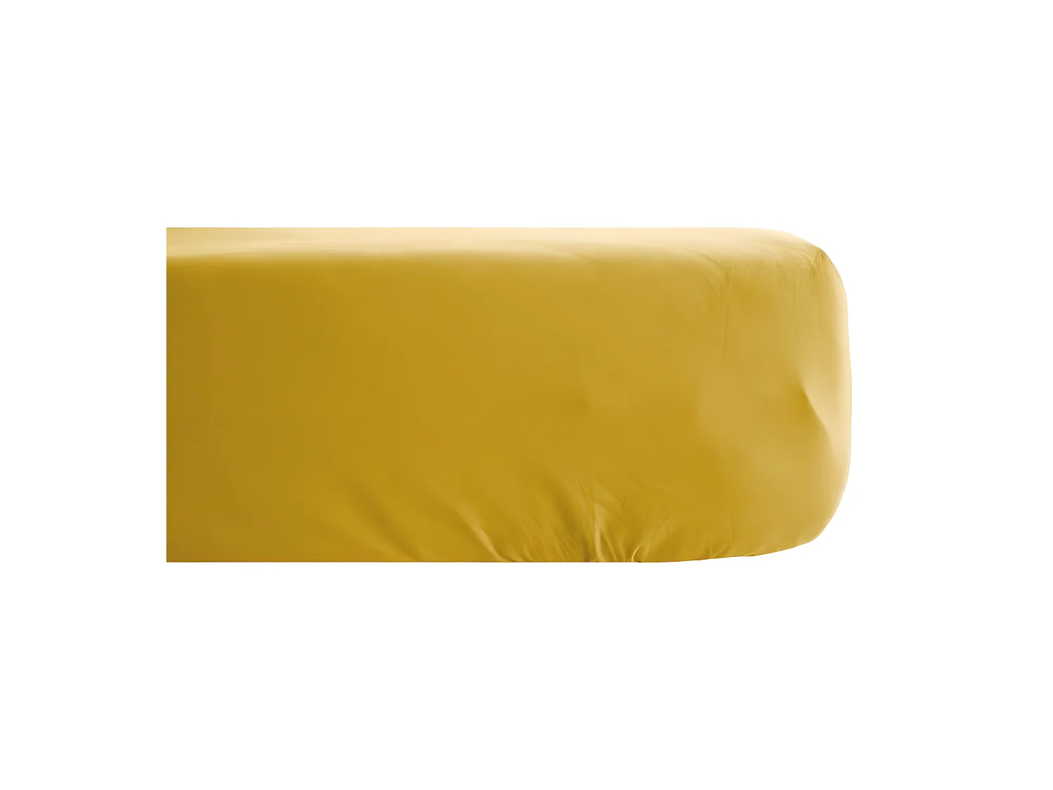 Drap housse Palace pur coton teint lavé 63 fils/cm² Vent du sud