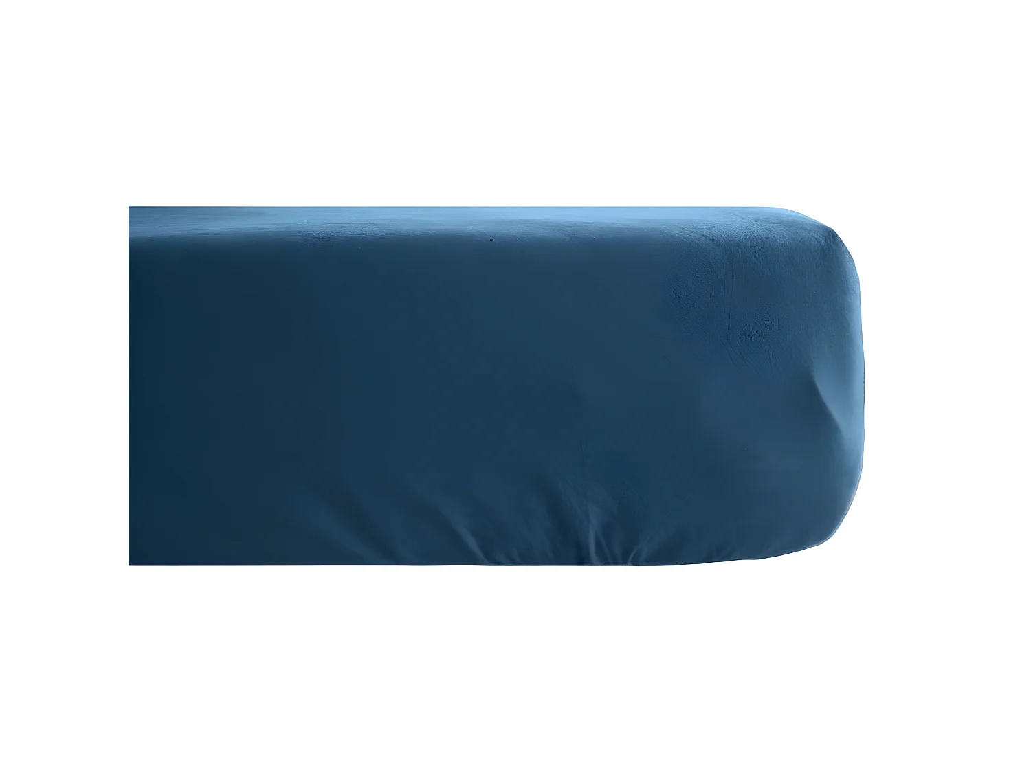 Drap housse Palace pur coton teint lavé 63 fils/cm² Vent du sud