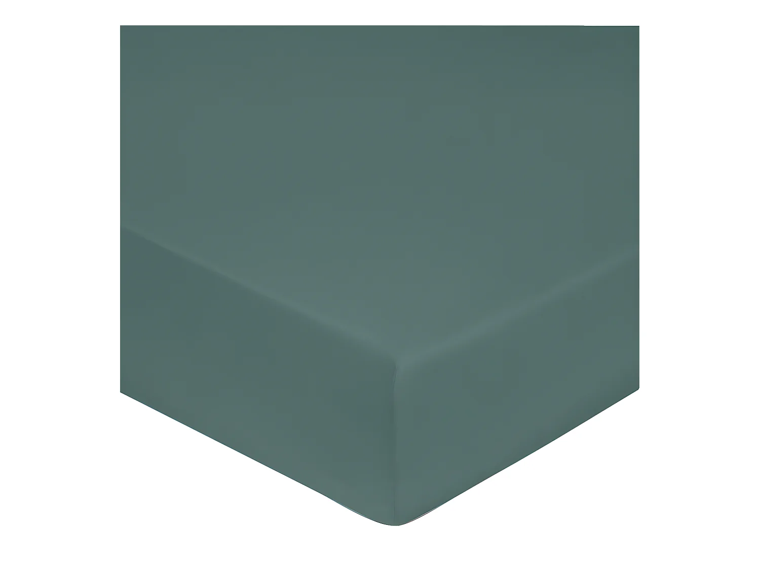 Drap housse 100% "Satin de coton Peigné" / 80 fils /cm²