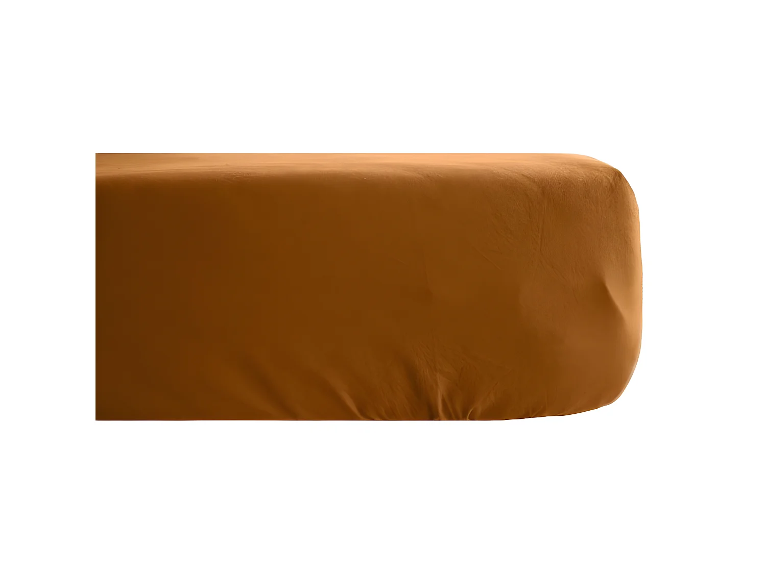 Drap housse Palace pur coton teint lavé 63 fils/cm² Vent du sud