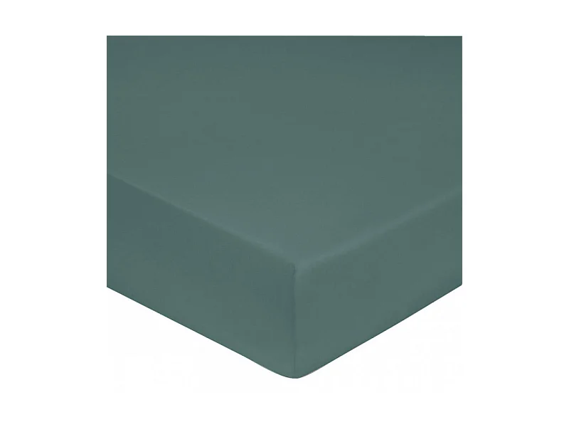 Drap housse 100% "Satin de coton Peigné" / 80 fils /cm²