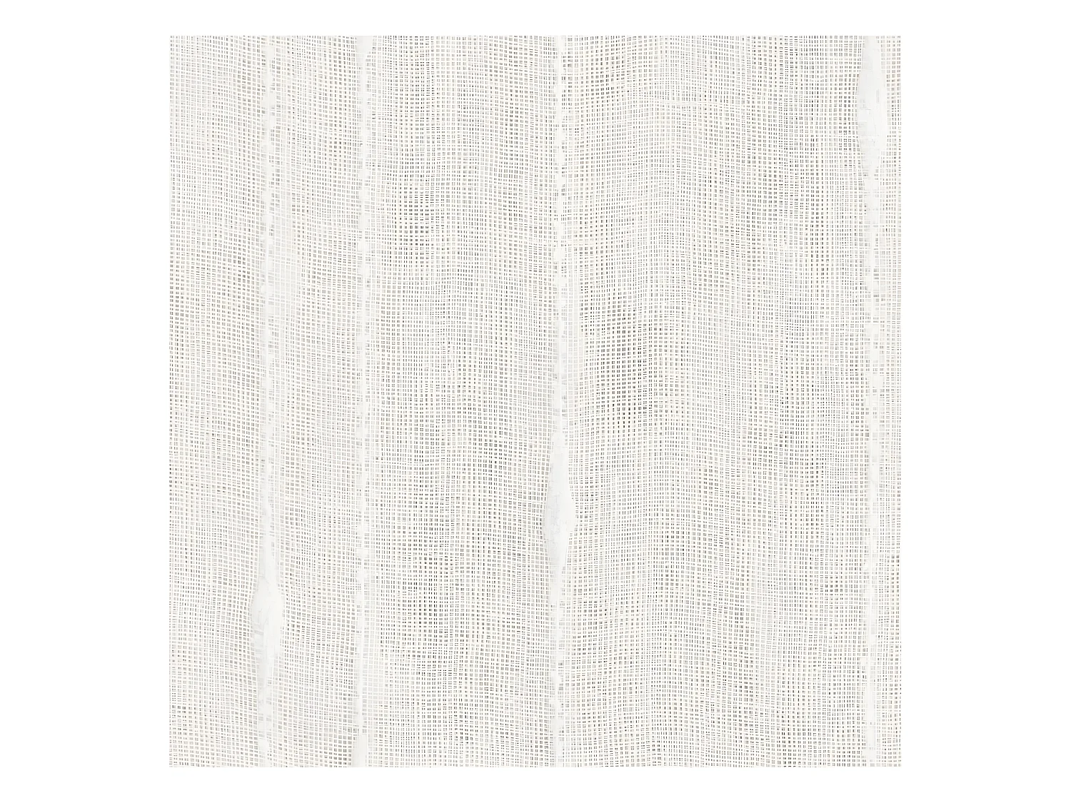 Voilage tissé Plumetis "Anissa" 140 x 240 cm Atmosphera