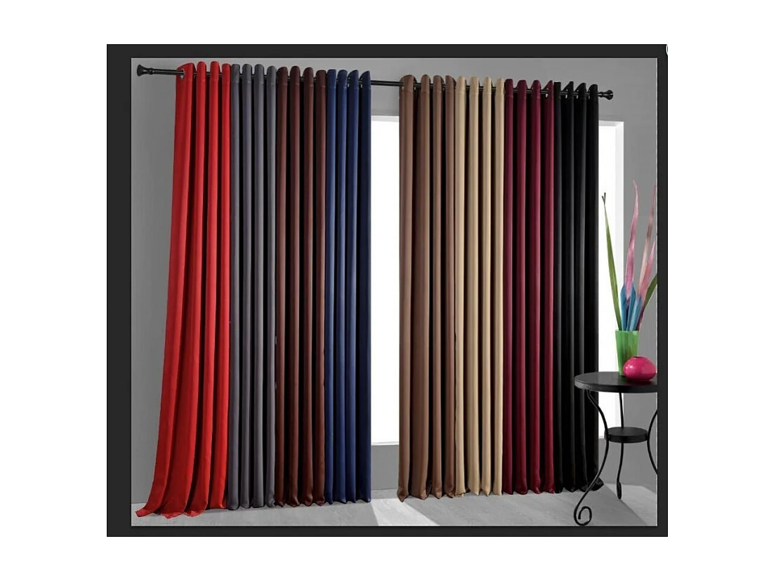 Rideau occultant 140 x 260 cm "Night"