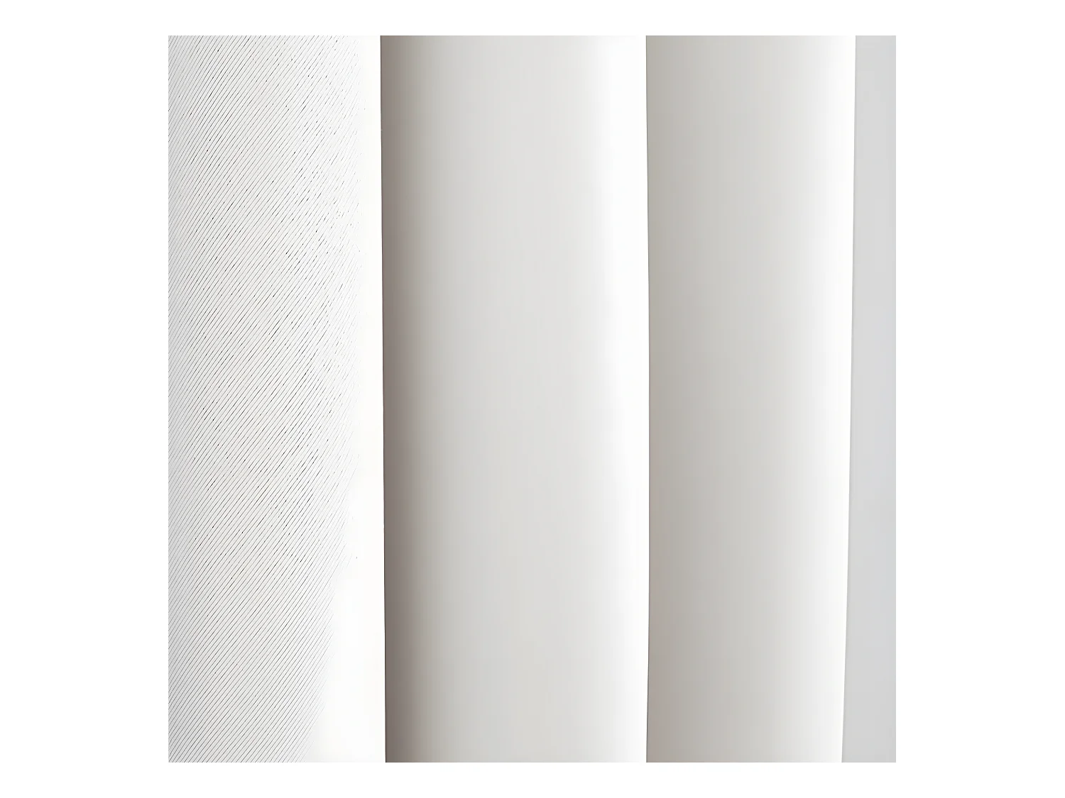 Rideau Occultant Blanc 140 X 260 Cm