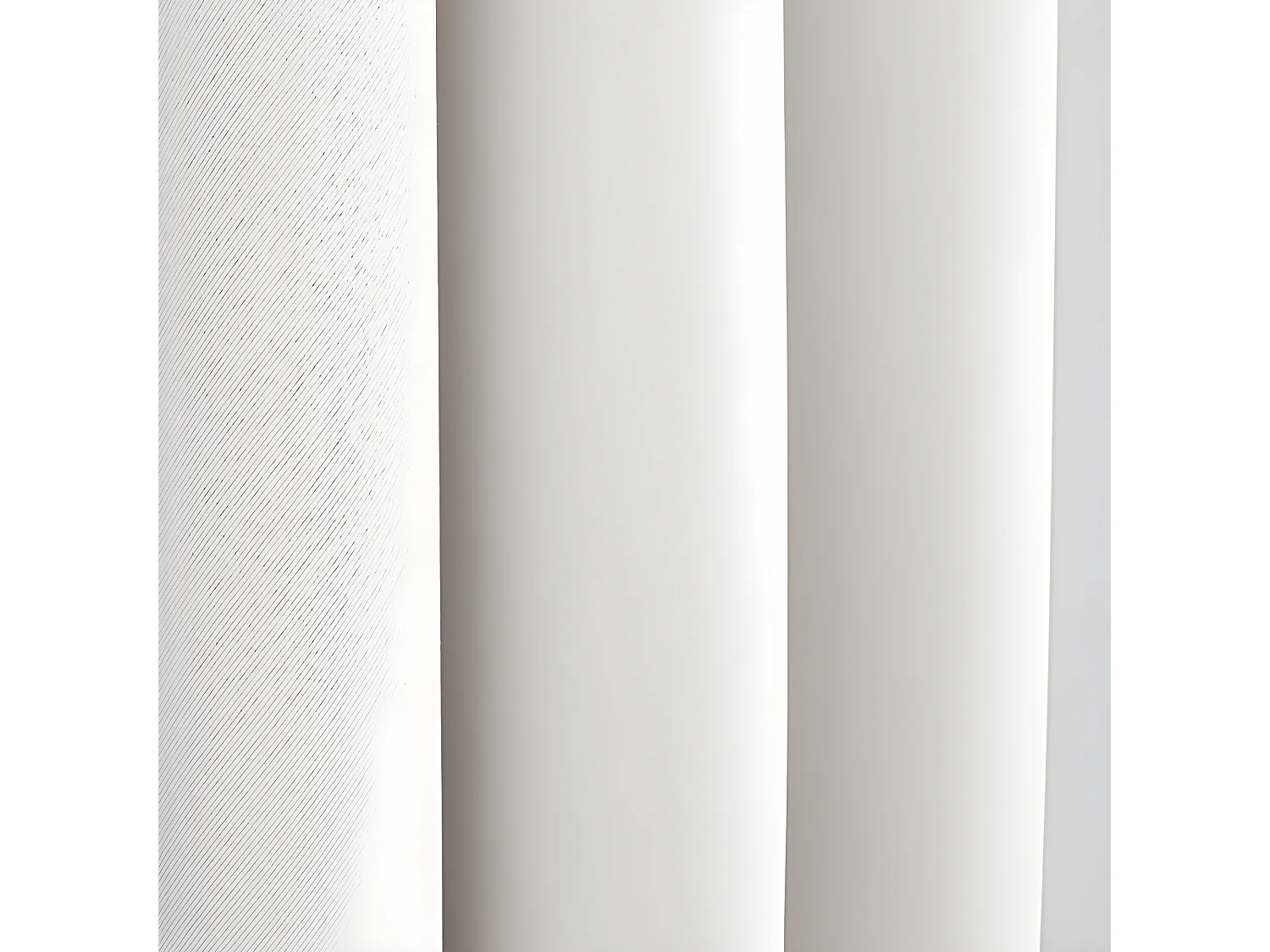 Rideau Occultant Blanc 140 X 260 Cm