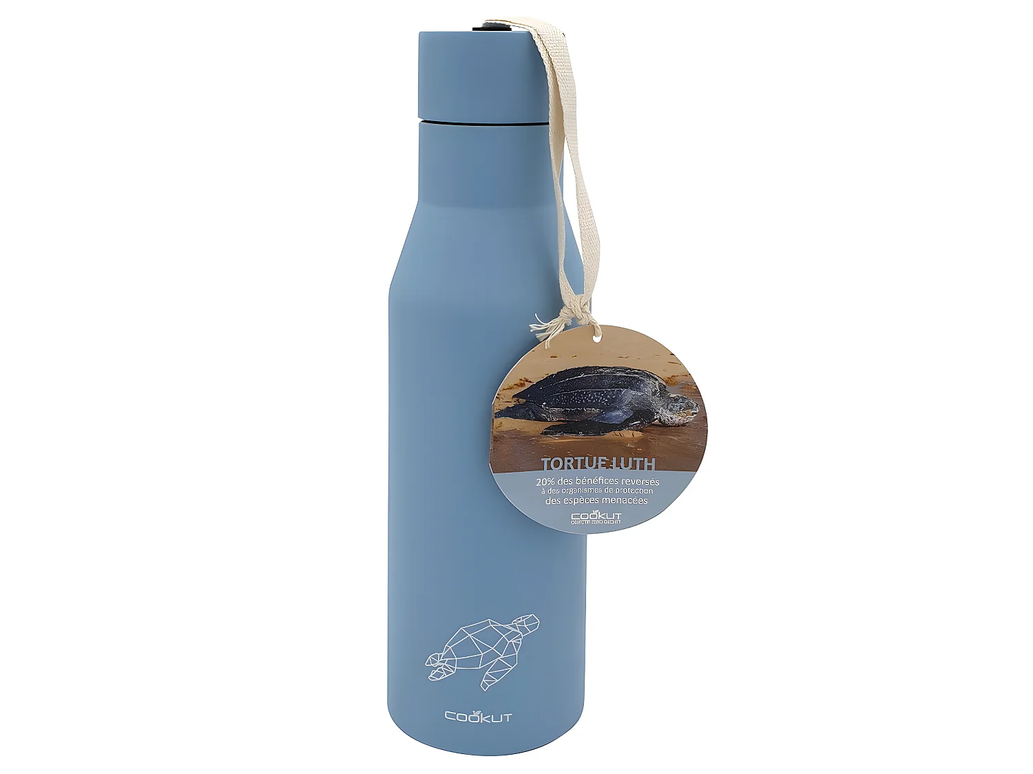 Gourde isotherme Cookut 500ml  Tortue Cookut
