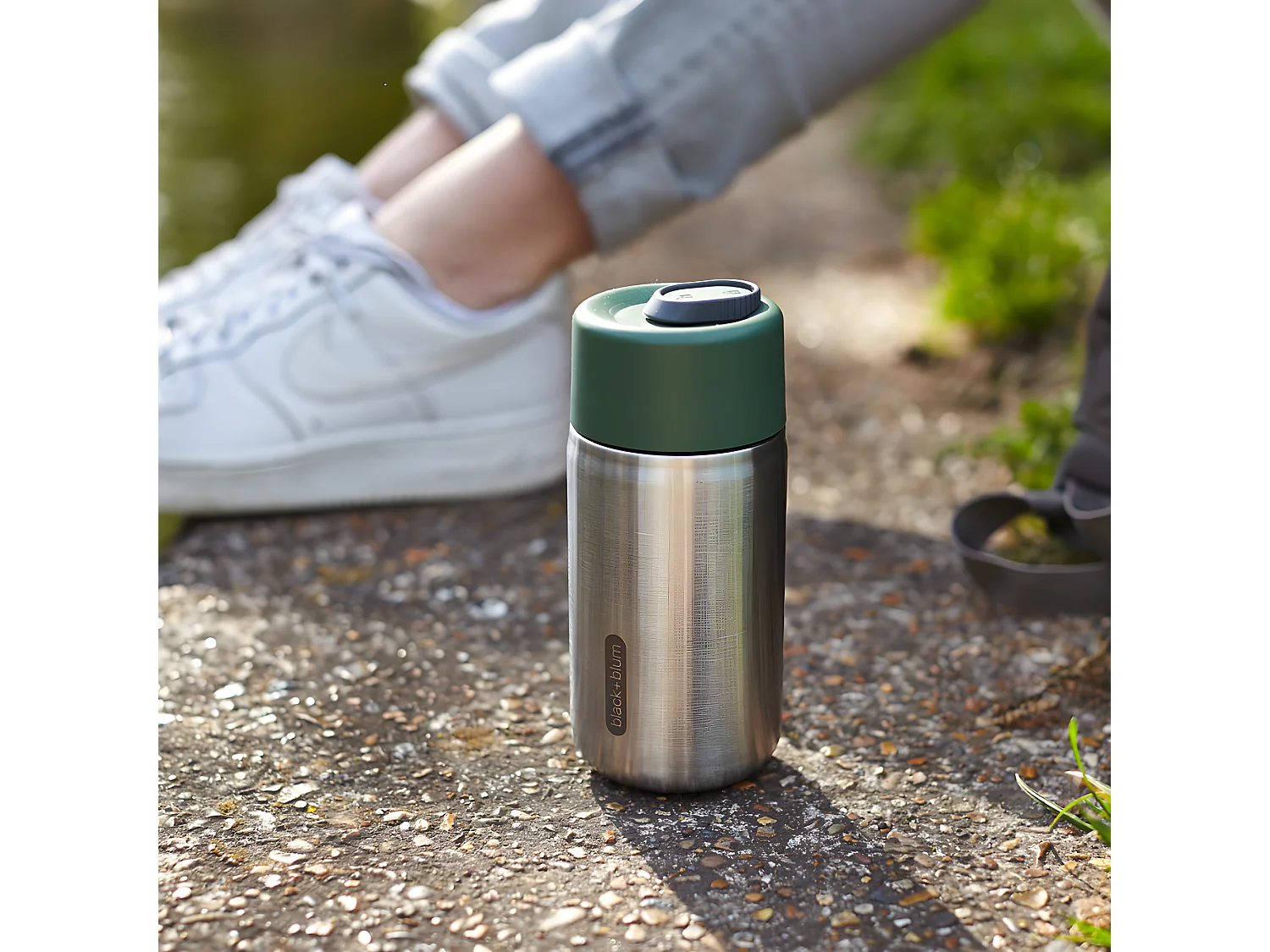 Tasse nomade isotherme Vert  Black and Blum