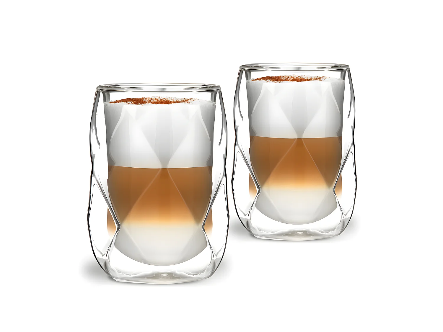Lote de 2 vasos de doble pared 350ml