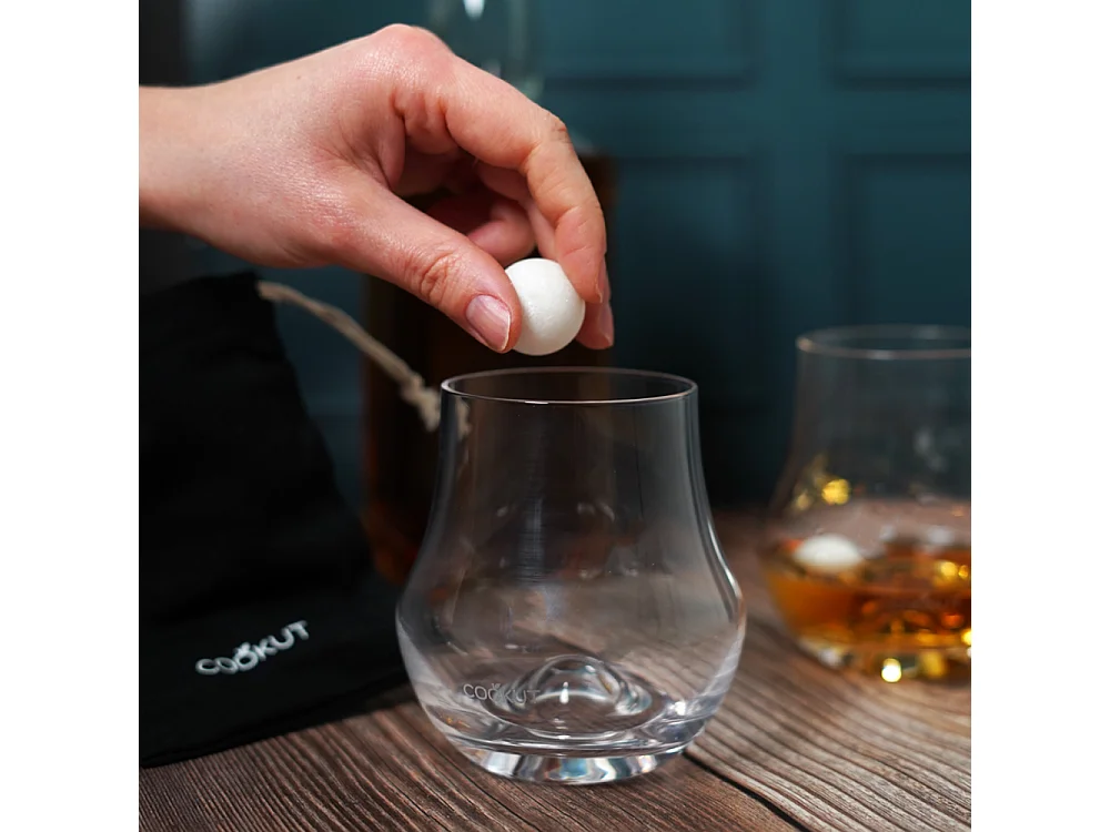 Coffret de 2 verres à spiritueux Transparent  Cookut