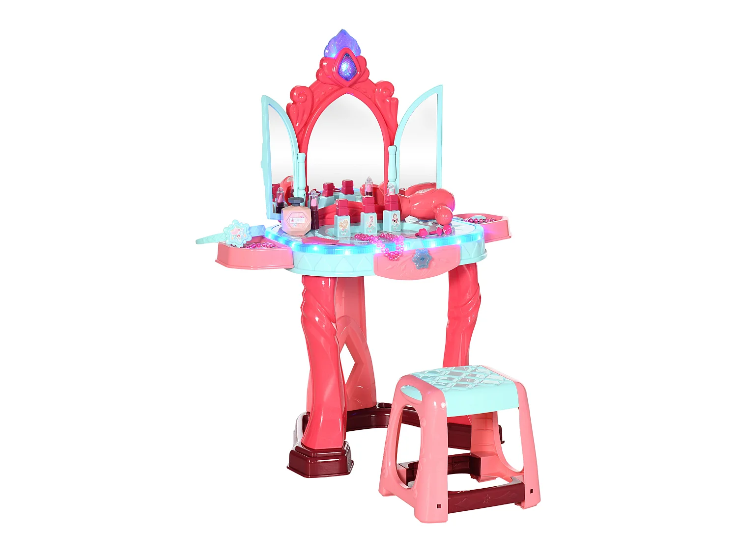 Tocador de juguete multicolor 57x34x76 cm AIYAPLAY