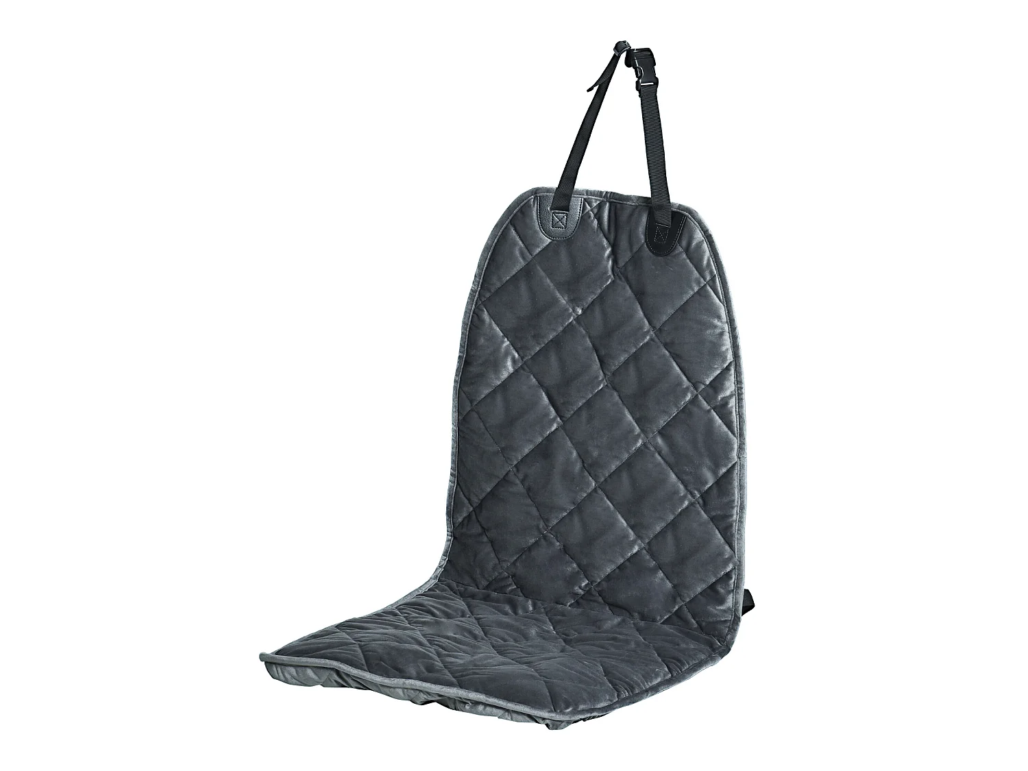 Funda de asiento delantero de coche para perro gris 105x46 cm PawHut