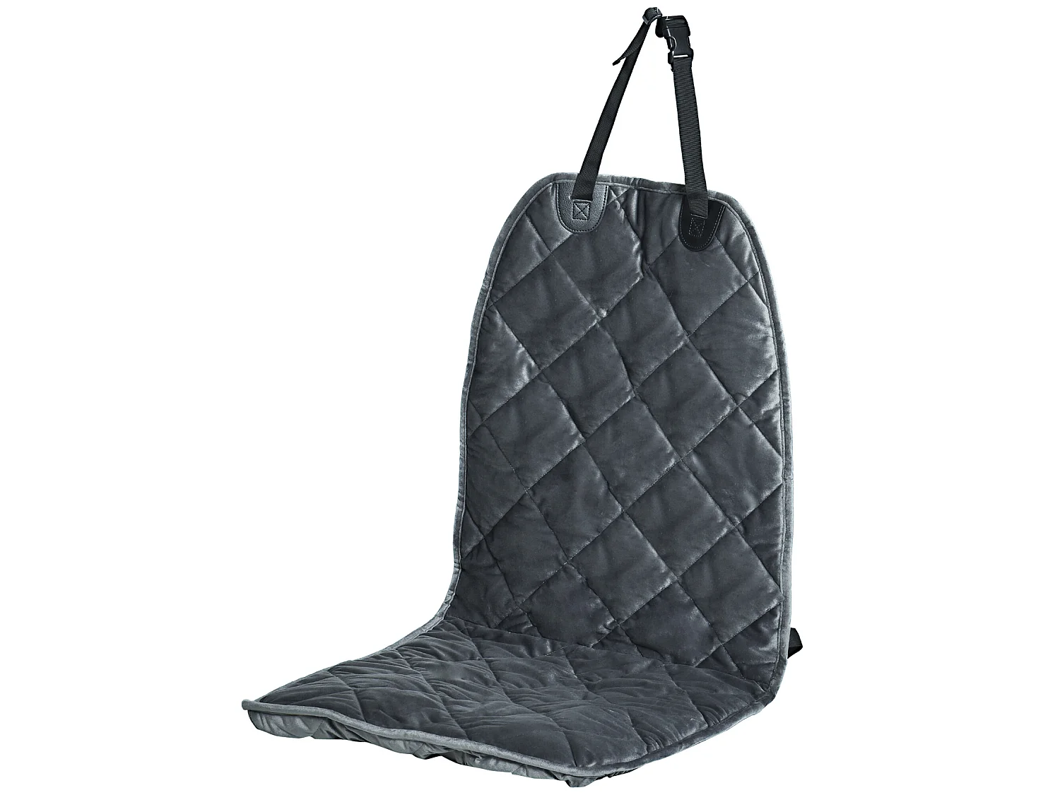 Funda de asiento delantero de coche para perro gris 105x46 cm PawHut