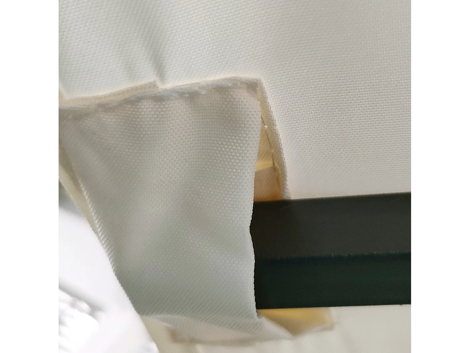 Techo de repuesto crema 393x294x18 cm Outsunny