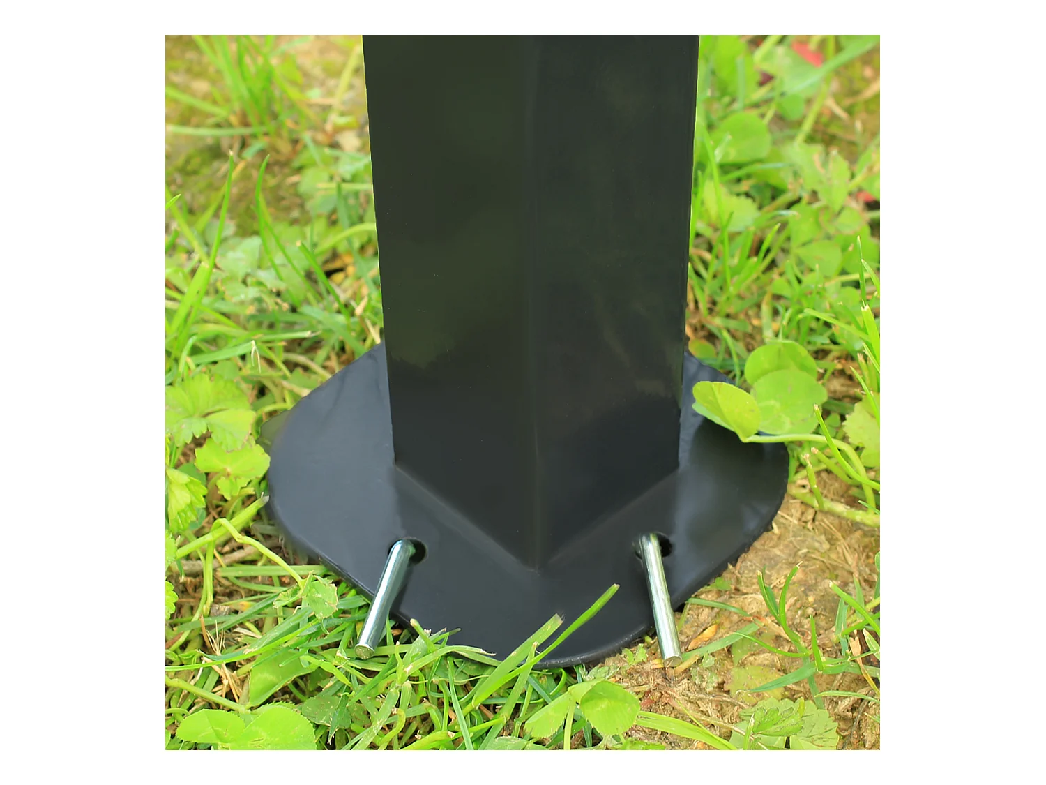 Cenador de jardín crema 400x300x280 cm Outsunny