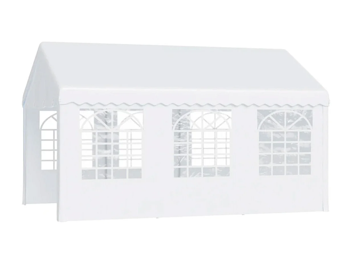 Carpa de jardín blanco 600x400x280 cm Outsunny