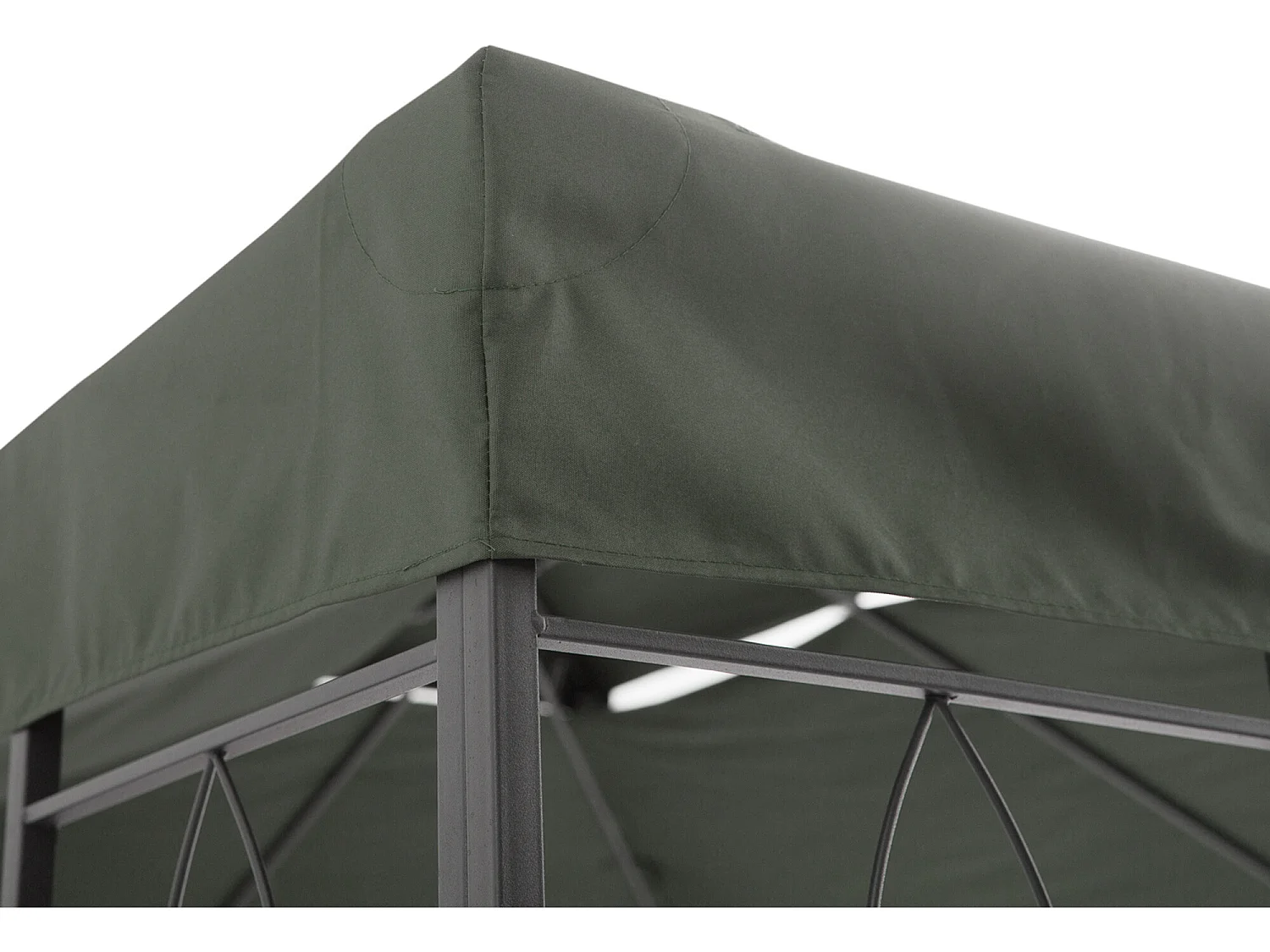 Techo de repuesto gris 400x300 cm Outsunny