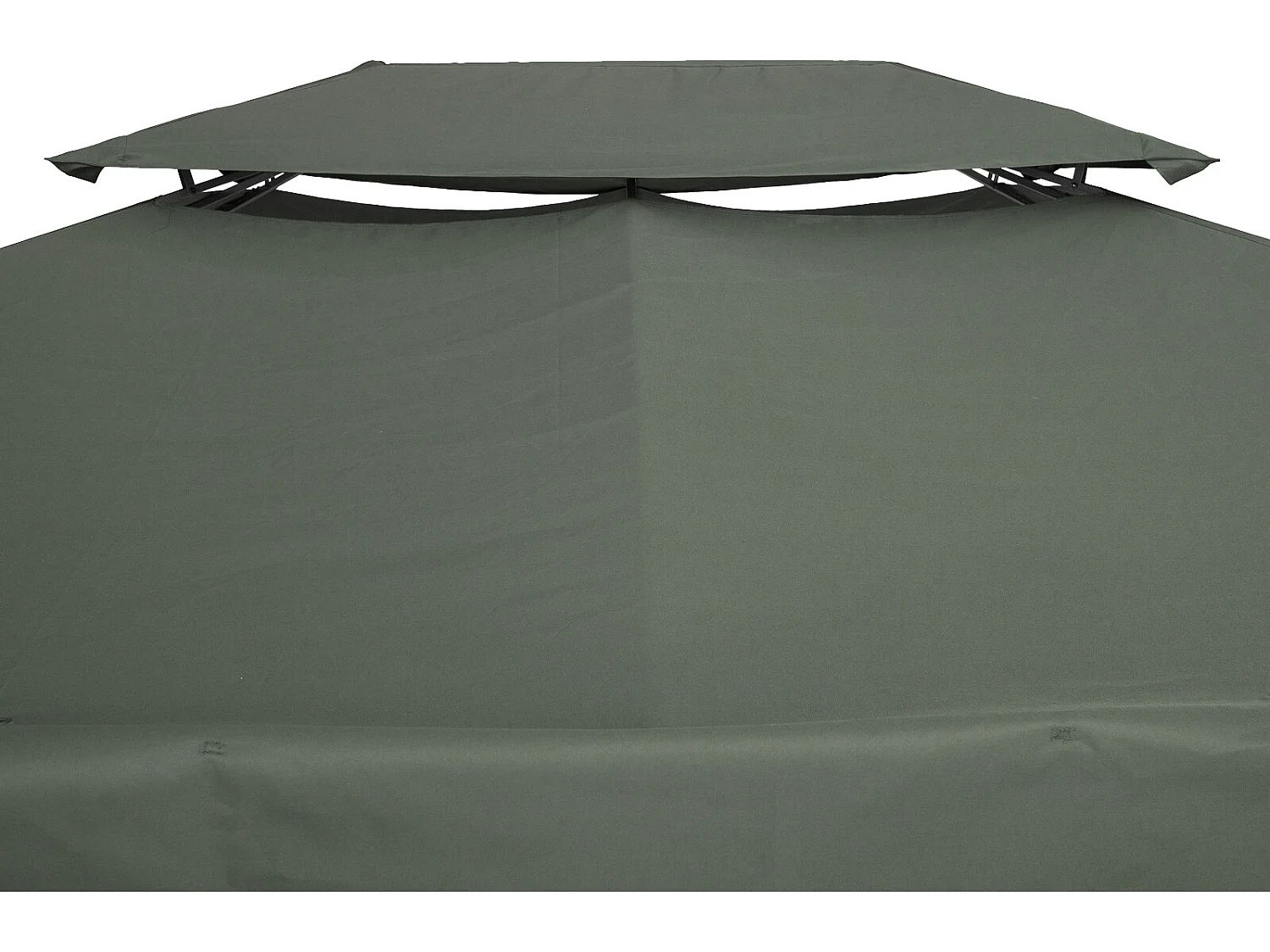 Techo de repuesto gris 400x300 cm Outsunny