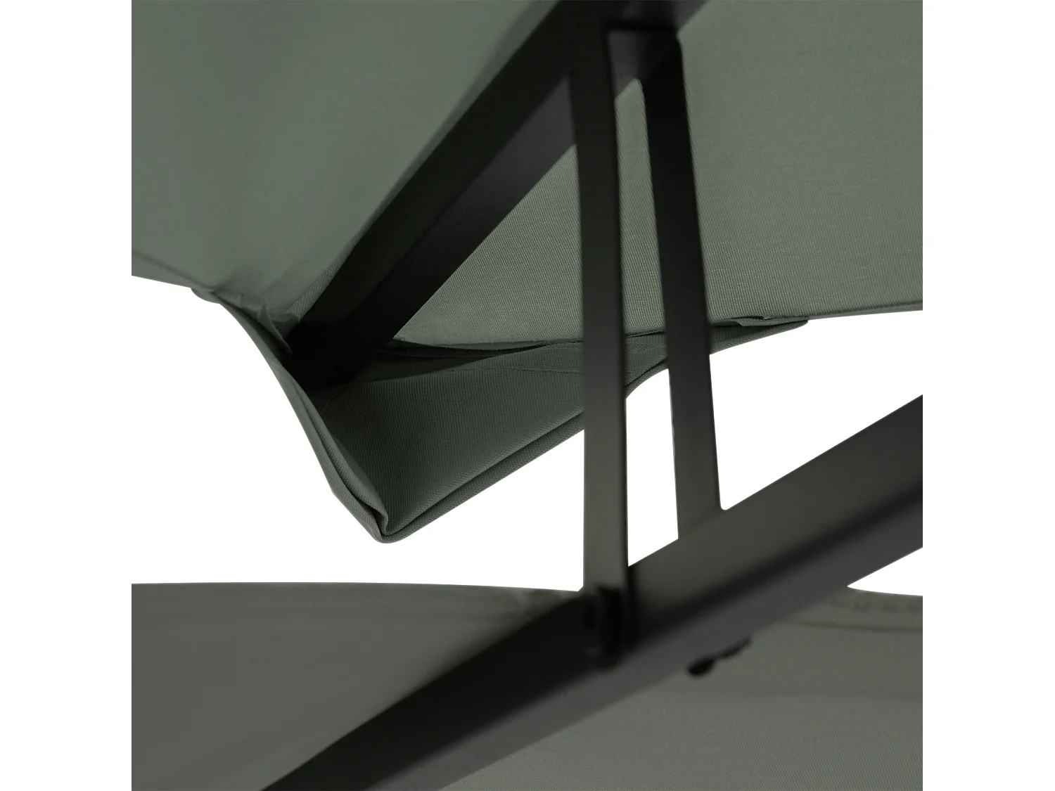 Techo de repuesto gris 400x300 cm Outsunny