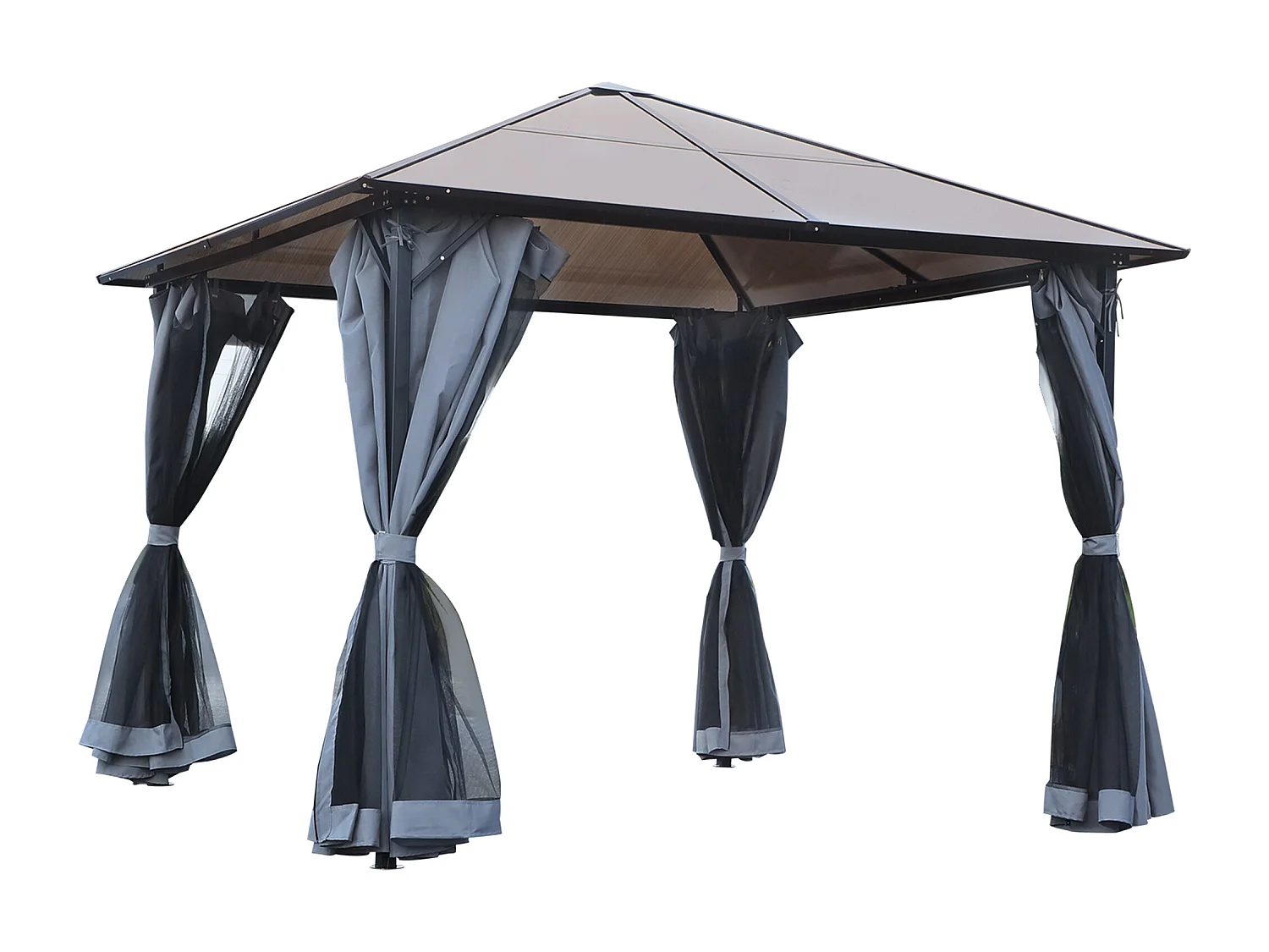 Cenador multicolor 300x300x265 cm Outsunny