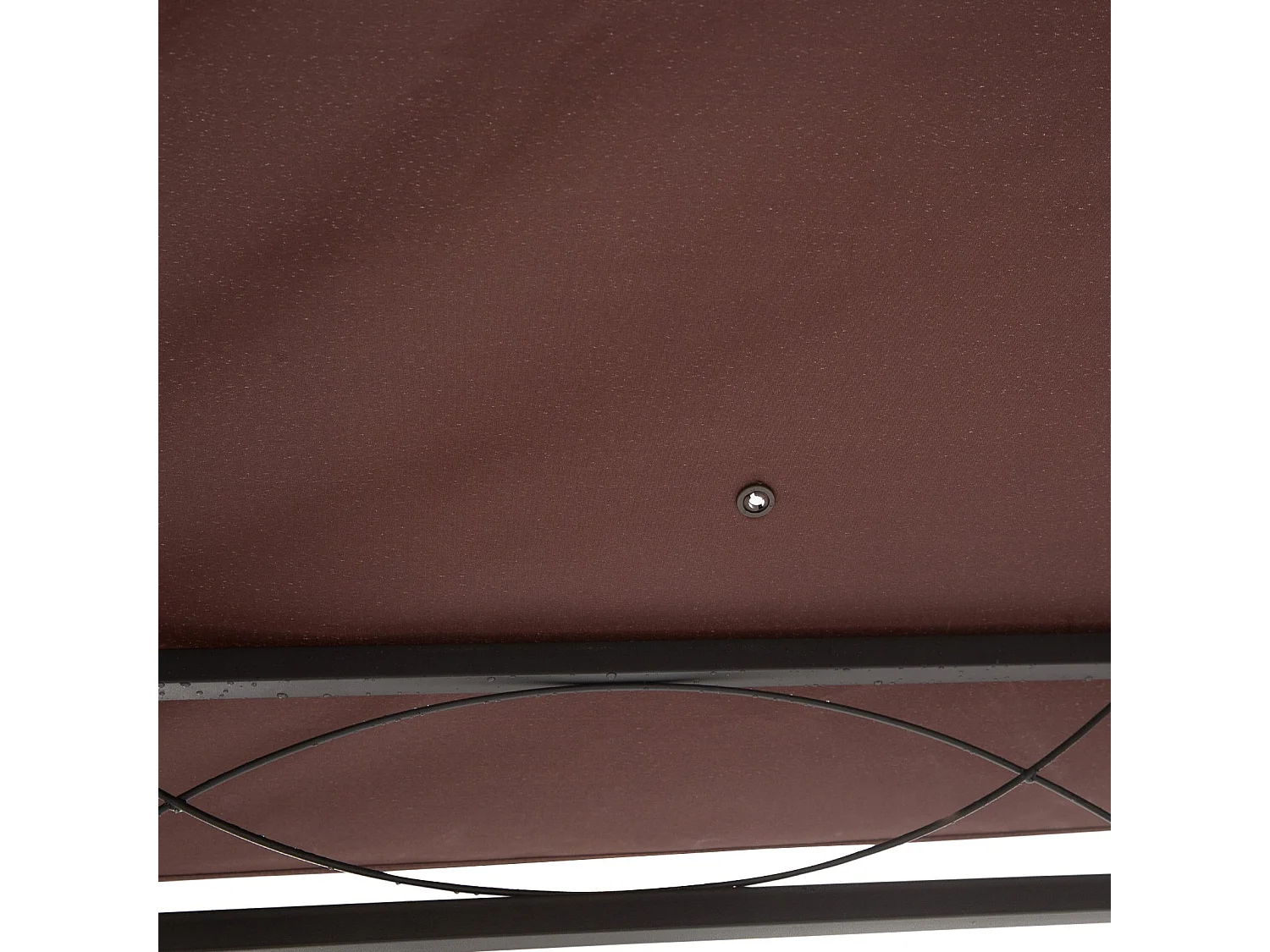 Techo de repuesto para cenador café 300x300 cm Outsunny