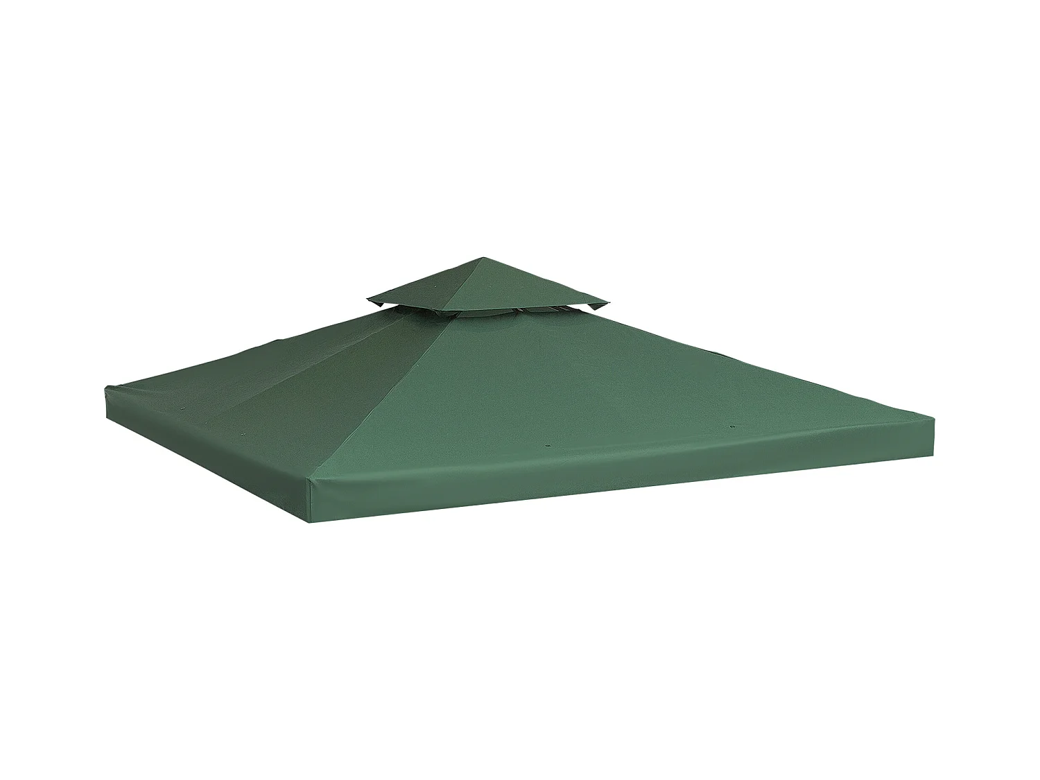 Techo reemplazo para carpa verde 300x300 cm Outsunny