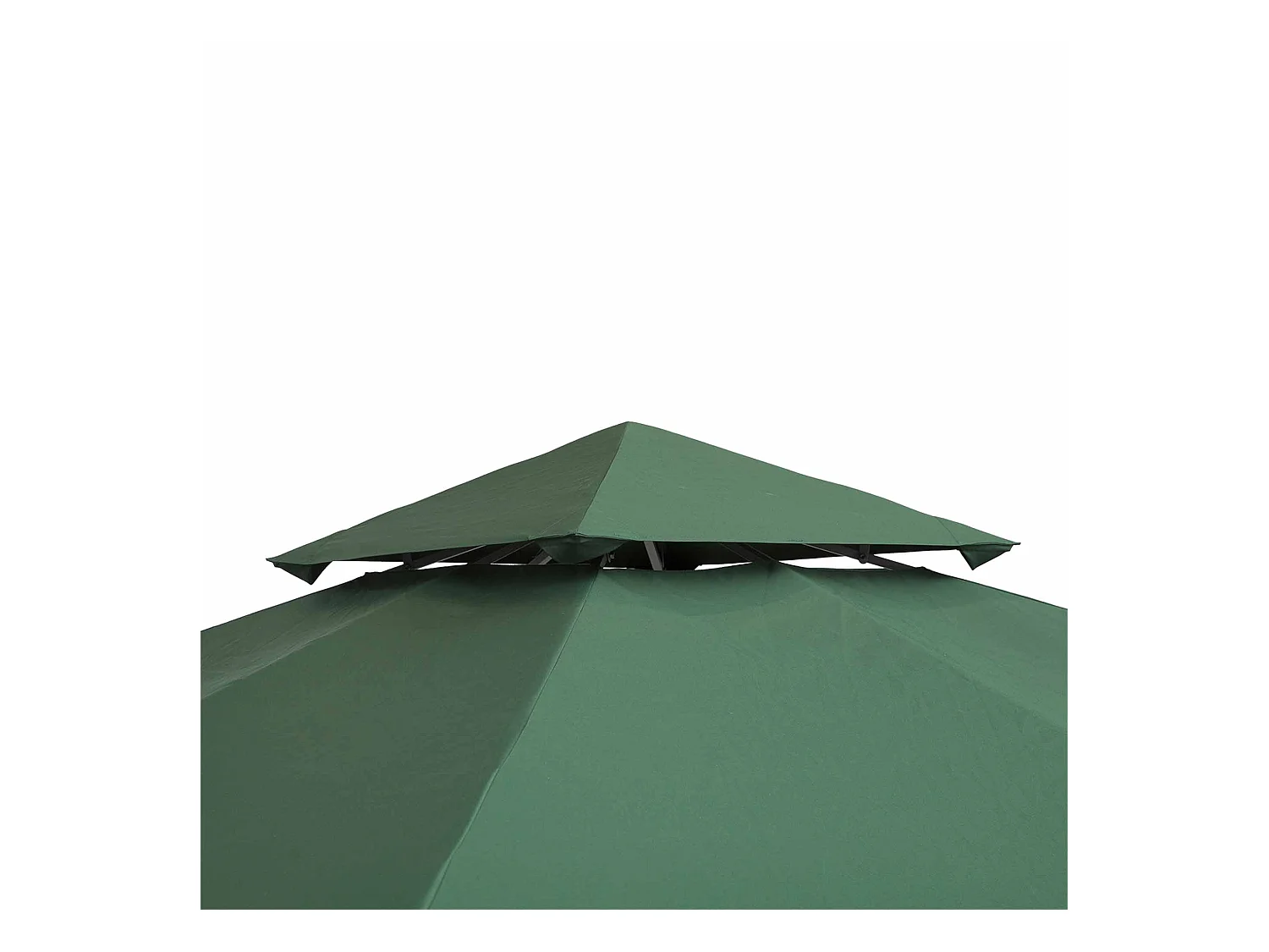 Techo reemplazo para carpa verde 300x300 cm Outsunny
