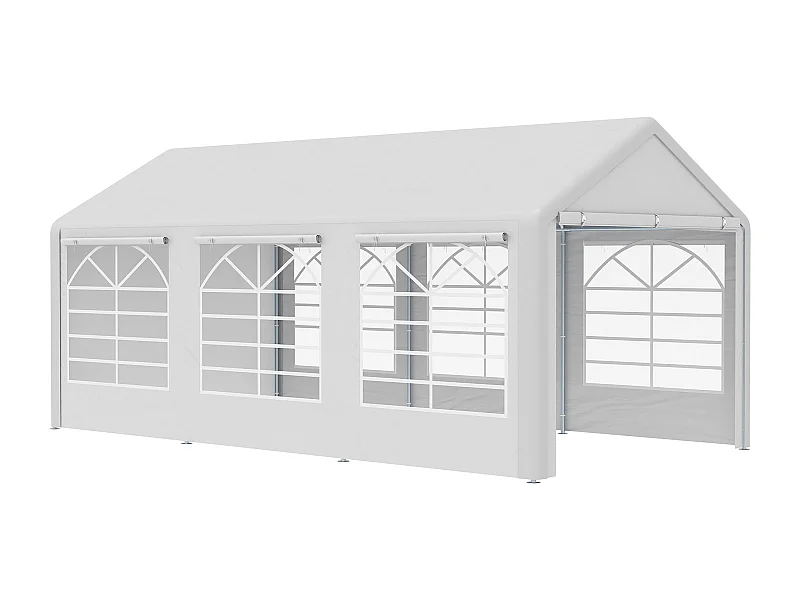 Carpa para fiestas blanco 600x300x280 cm Outsunny