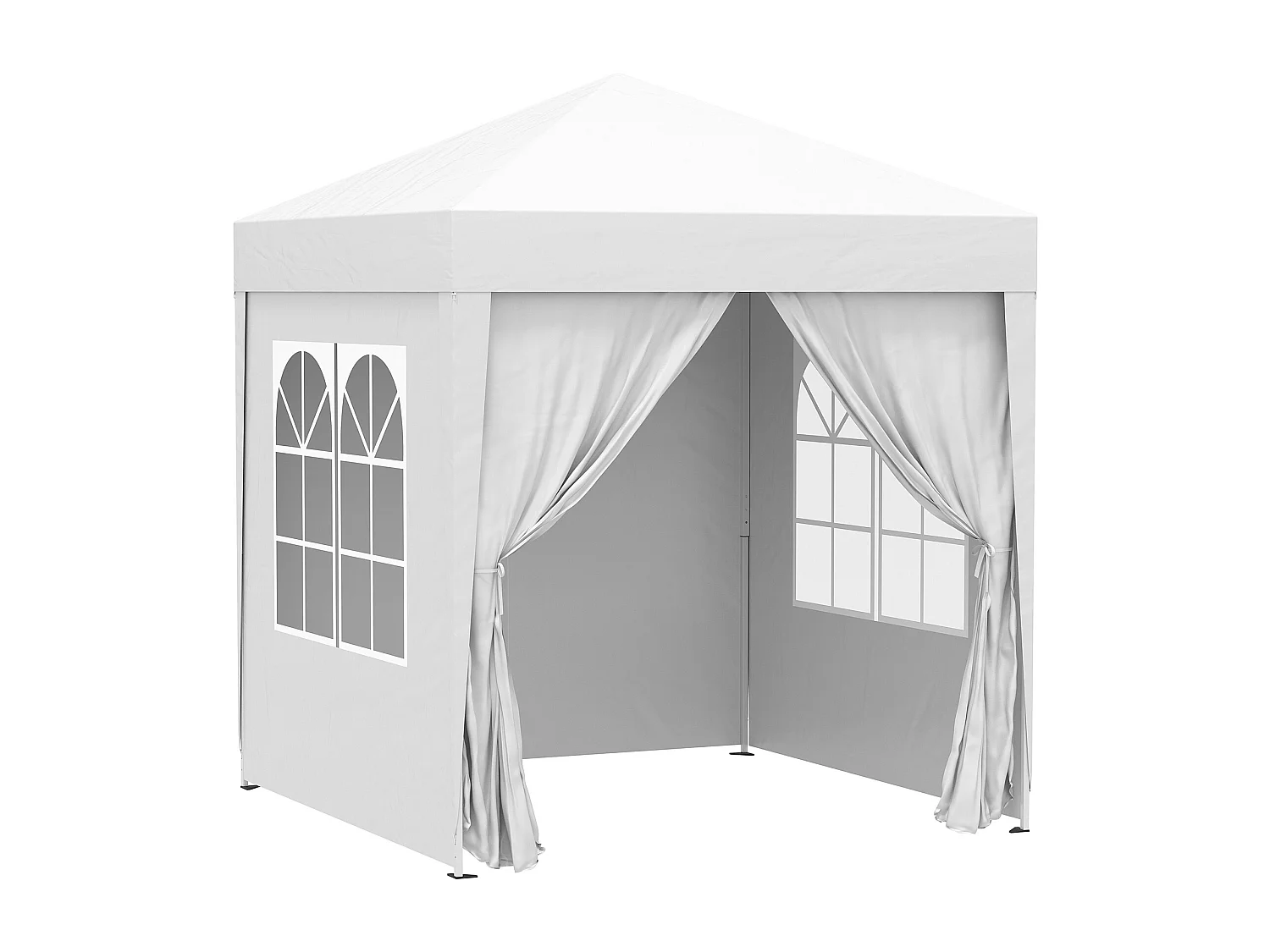Carpa plegable blanco 200x200x240 cm Outsunny