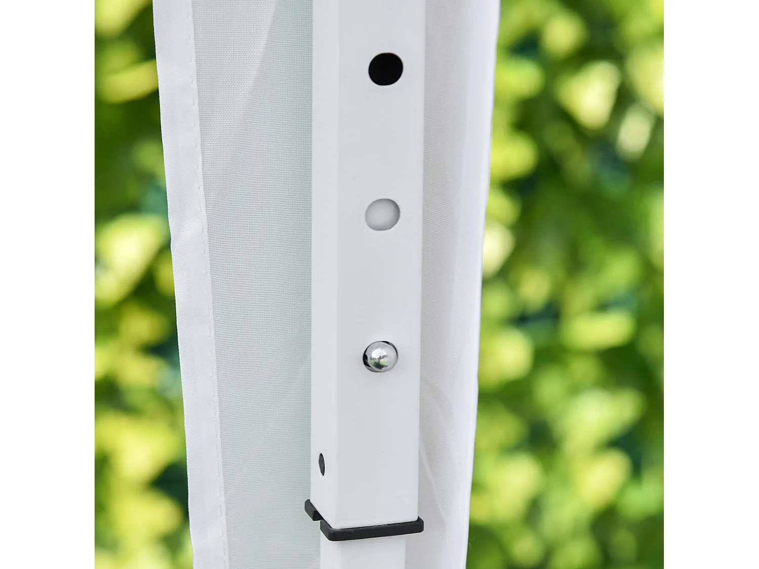 Carpa plegable blanco 200x200x240 cm Outsunny