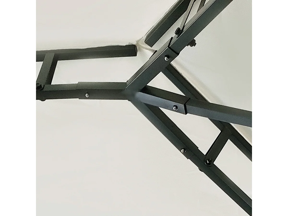 Techo de repuesto beige 398x298x70 cm Outsunny